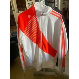White Adidas jacket